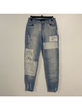 Traffic Jeans Wear Patch work Jeans Size 5
